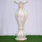 White Gold 40" Ceramic Pot VASE Marble Design MIRROR MOSAIC Party Decorations